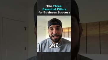 The Three Essential Pillars for Business Success (Part 1)