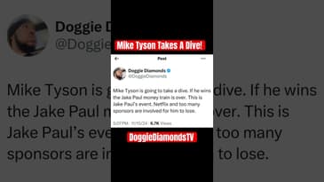 Mike Tyson Takes A Dive! Jake Paul Prediction #boxing #miketyson #jakepaul