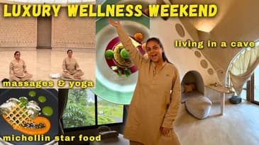 My Mom & I Spent 2 Days At A Luxury Wellness Centre (BLISS!) 🧘‍♀️ | Aanam C (Indian Wellness Centre)