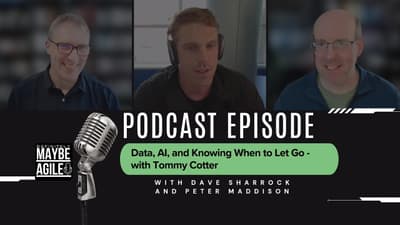 Data, AI, and Knowing When to Let Go - with Tommy Cotter