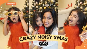 OUR CRAZY CHRISTMAS FAMILY VLOG | setting up tree, Tia’s first woke Xmas | backyard tour