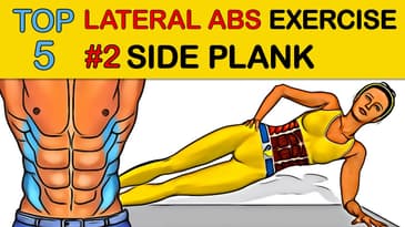 Oblique abs exercises: Side Plank