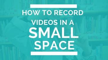 How to Record Your Videos in a Small Space: FB Live Video