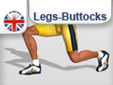 Lunges and squats Exercises for legs & butt