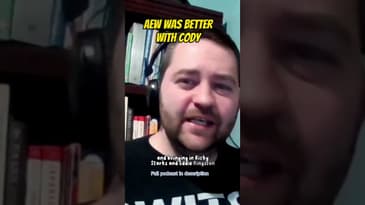 AEW was better when Cody Rhodes was there