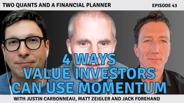 Four Ways Value Investors Can Use Momentum