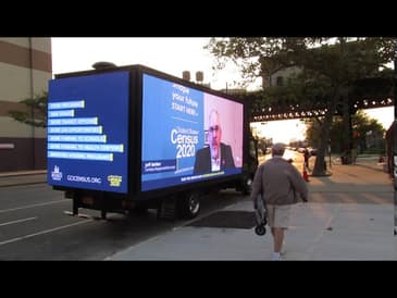 JCC of Greater Coney Island Census truck