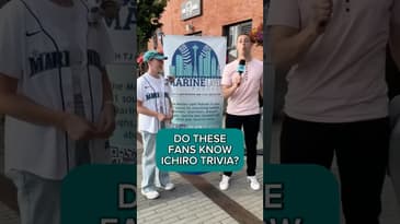 HOW WELL DO FANS KNOW ICHIRO TRIVIA?? (PT. 2) #mlb #baseball #trivia #mariners