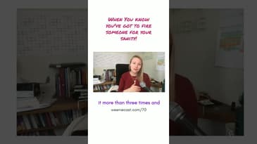 Friend or not - is it time to fire someone from your business? | ADHD entrepreneurs podcast cli