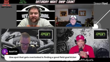 HOF College Football With Jason and the Coach on the Fan Attic Sports Saturday Night Snap Count