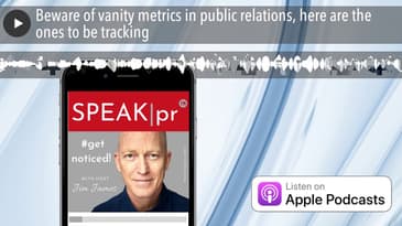 Beware of vanity metrics in public relations, here are the ones to be tracking