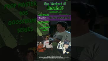 Who wants to see some Goosebumps props?? #goosebumps #collectibles #props