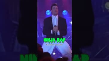 Ninja Rap perfectly represents the 90s