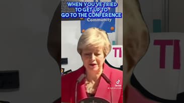 Didnt see you at the conference ?