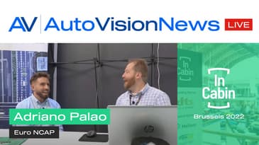 Live at InCabin Brussels 2022 - Adriano Palao - Euro NCAP