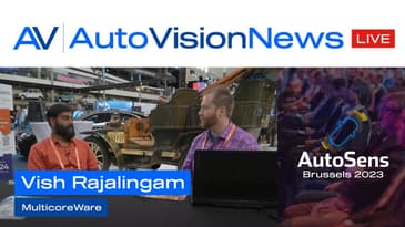 Vish Rajalingam - MulticoreWare - Interview @ AutoSens Brussels 2023