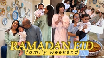 Ramadan Eid With The Family | Weekend Vlog | Aanam C