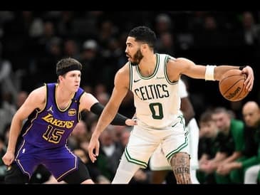 Celtiics beat Lakers 111-101! (Live)
