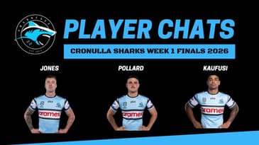SHARKCAST: Finals Week 1, 2026: Exclusive Interviews with Riley Pollard, Riley Jones, Oregon Kaufusi