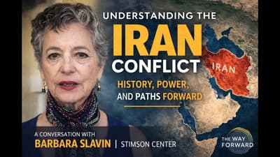 The Iran Conflict: Roots, Realities and What Comes Next a conversation with Barbara Slavin