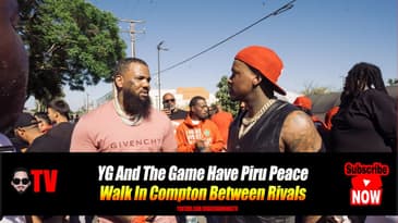 YG And The Game Have Piru Peace Walk In Compton Between Rival Sets