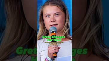 Greta Thunberg is changing her stance on climate change