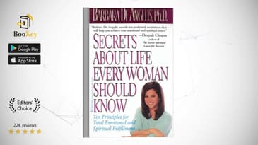 Secrets About Life Every Woman Should Know  Book Summary By Barbara De Angelis  Principles for Total