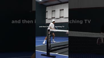 Pro player shares tip on how to get better #pickleball #tennis