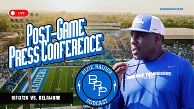 Live Press Conference/Post-Game Show (10/13 vs. Delaware)