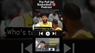 The Lakers should be playing through Anthony Davis not LeBron James. #lakers #AD #Lebron