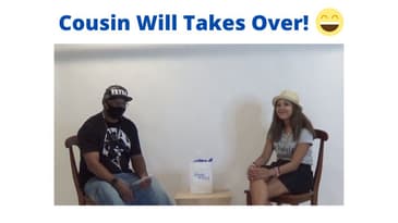 Cousin Will Takes Over and Interviews Me! | The Janay Wells Show