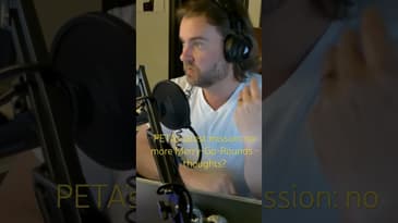 #short SITG Podcast PREVIEW 3-2 PETA Part 2 #podcast #peta #fypyoutubeshorts #fyp #animals