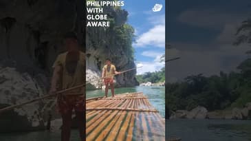 Beautiful Minalungao Bamboo Rafting! A Globe Aware Summer in the Philippines