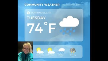 Weather for Tuesday April 30th and Wednesday May 1st
