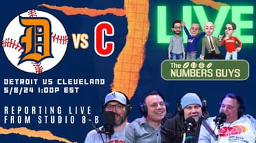 Detroit v Cleveland Baseball LIVE with The Numbers Guys