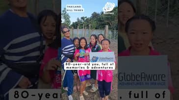 There are only two people....Hill Tribes Thailand with Globe Aware