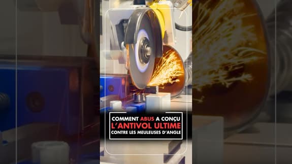 Aujourd’hui, peu d’antivols résistent à une meuleuse d’angle portative