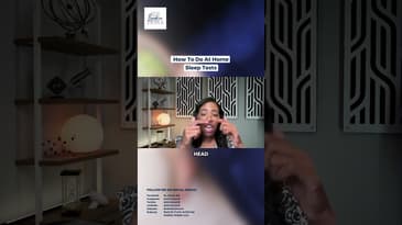 How To Do At Home Sleep Apnea Tests #SleepTest #youtubeshorts #shorts