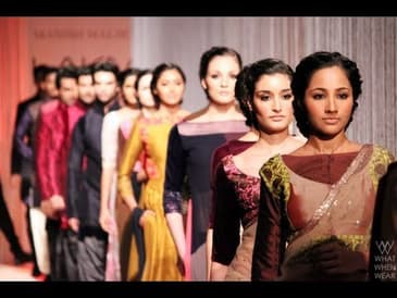 Manish Malhotra's Show At Lakme Fashion Week Winter Festive 2013