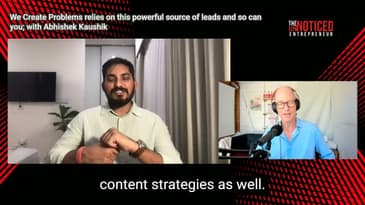 We Create Problems relies on this powerful source of leads and so can you; with Abhishek Kaushik