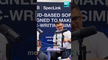SpecLink: Faster, accurate spec writing software #architecture #podcast #construction