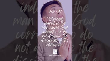 #Bible Verse - Job 5:17 - #motivation #inspiration #faith