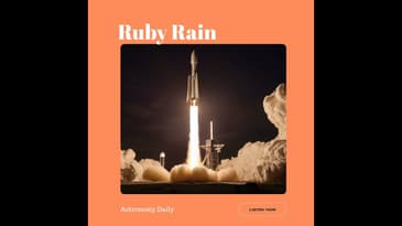 Rockets Across Continents, A Black Hole's Jet Unveiled, and Rain of Rubies on Distant World
