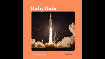 Rockets Across Continents, A Black Hole's Jet Unveiled, and Rain of Rubies on Distant World