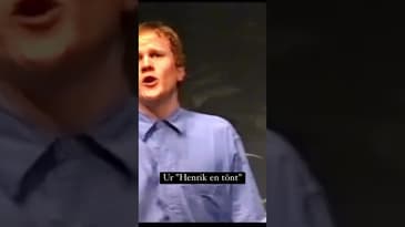 Sist jag stod på scen själv i en föreställning var 12 år sen med min självbiografiska pjäs Henrik e