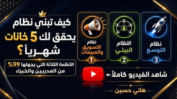الأنظمة التي تحتاجها لبزنيس تدريبي كبير يحقق لك مبلغ من 5 خانات شهرياً
