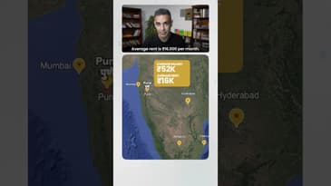 Aap inn CITIES main RENT kitna de rahe hain?! | Ankur Warikoo #shorts