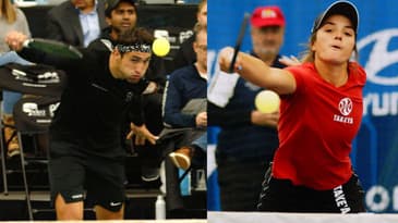 Pickleball Pros Technique in Slow Motion