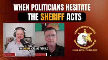 When Politicians Hesitate, the Sheriff Acts | 03-17-26