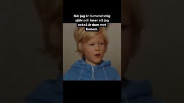 Den där lilla måste man komma ihåg.